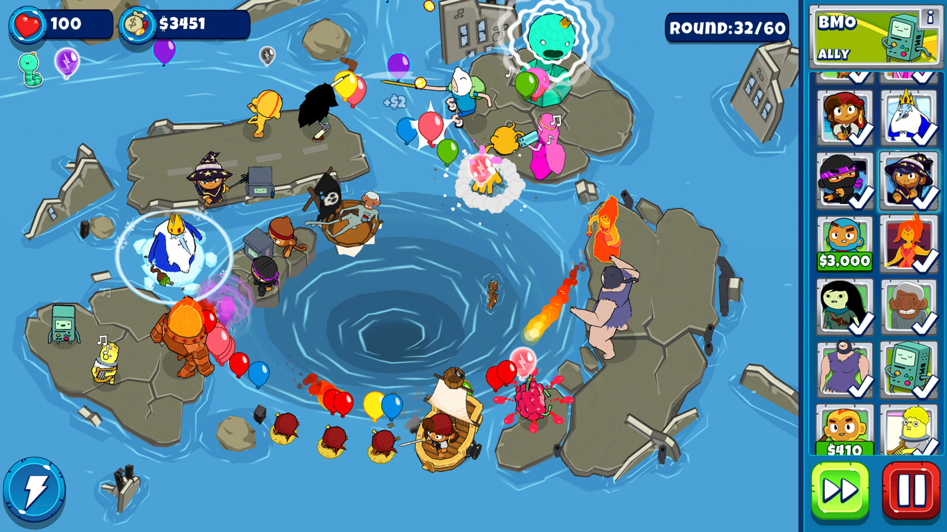Bloons Adventure Time TD screenshot #1