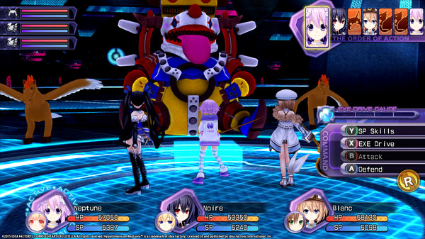 Hyperdimension Neptunia Re;Birth1 Survival Mode — скриншот 8