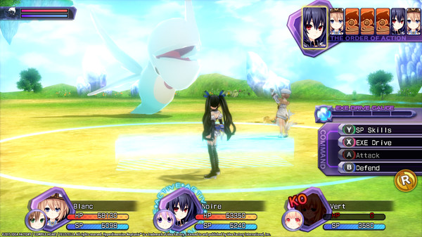Hyperdimension Neptunia Re;Birth1 Giant Island Dungeon — скриншот 7