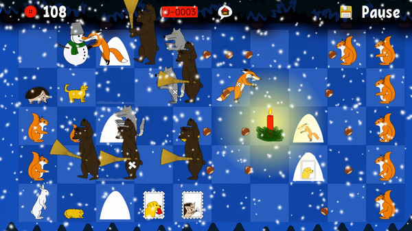 Screenshot z Christmas Defence