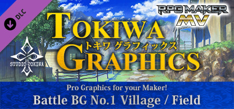 RPG Maker MV - TOKIWA GRAPHICS Battle BG No.1 Village/Field Header Image