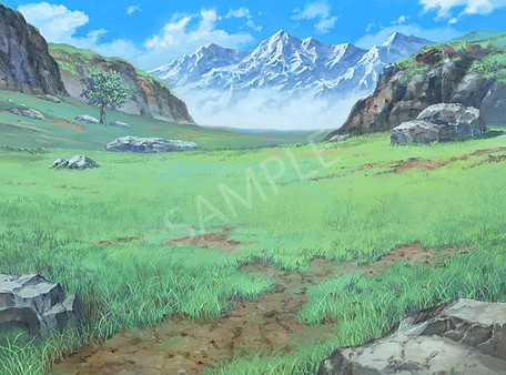 RPG Maker MV - TOKIWA GRAPHICS Battle BG No.1 Village/Field screenshot 6