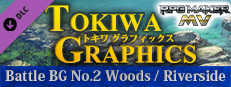 RPG Maker MV - TOKIWA GRAPHICS Battle BG No.2 Woods/Riverside Small Capsule Image
