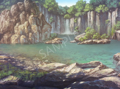 RPG Maker MV - TOKIWA GRAPHICS Battle BG No.2 Woods/Riverside screenshot 8