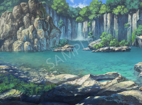RPG Maker MV - TOKIWA GRAPHICS Battle BG No.2 Woods/Riverside screenshot 7