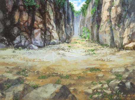 KHAiHOM.com - RPG Maker MV - TOKIWA GRAPHICS Battle BG No.3 Rocks/Cliff