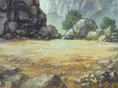 KHAiHOM.com - RPG Maker MV - TOKIWA GRAPHICS Battle BG No.3 Rocks/Cliff