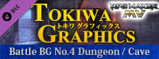 RPG Maker MV - TOKIWA GRAPHICS Battle BG No.4 Dungeon/Cave Small Capsule Image