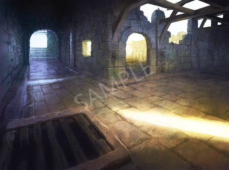 KHAiHOM.com - RPG Maker MV - TOKIWA GRAPHICS Battle BG No.4 Dungeon/Cave