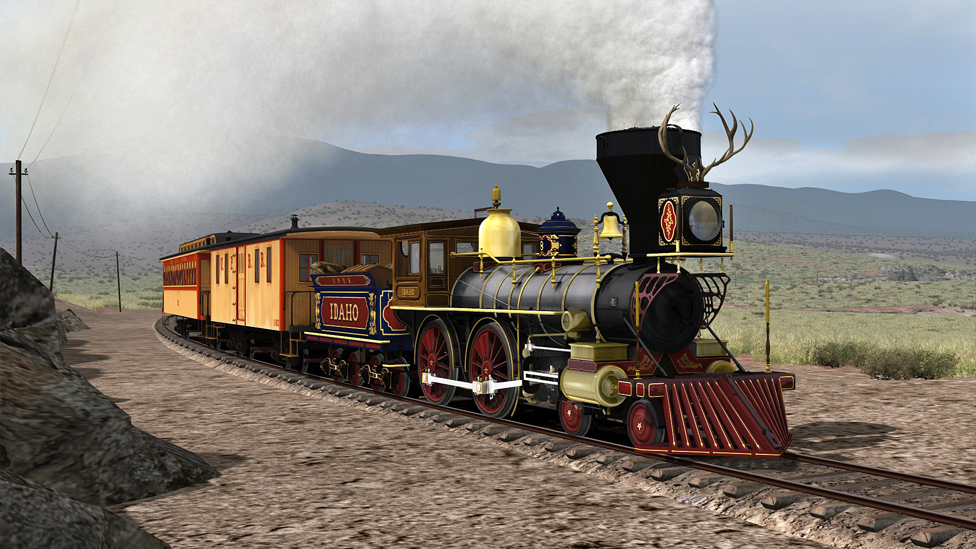 Train Simulator: UPRR Idaho & Omaha Steam Loco Add-On Featured Screenshot #1