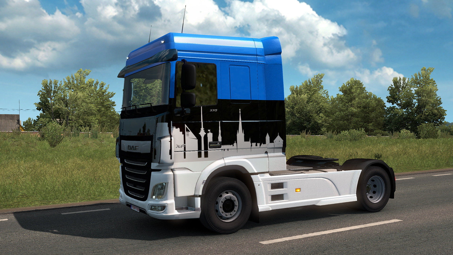 Euro Truck Simulator 2 - Estonian Paint Jobs Pack Featured Screenshot #1