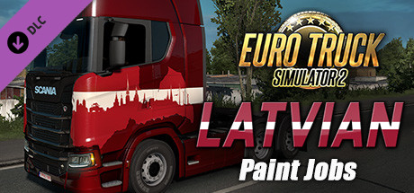 Euro Truck Simulator 2 - Latvian Paint Jobs Pack banner image