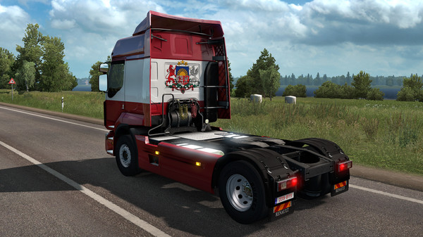 KHAiHOM.com - Euro Truck Simulator 2 - Latvian Paint Jobs Pack