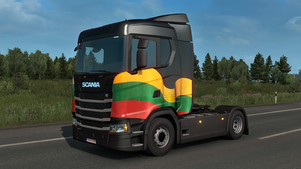 KHAiHOM.com - Euro Truck Simulator 2 - Lithuanian Paint Jobs Pack