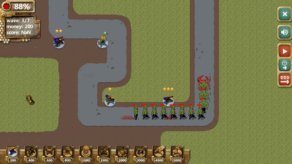 Screenshot z Alien Defense