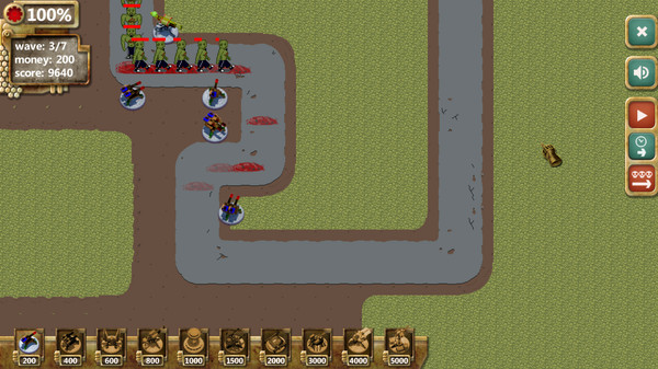 Screenshot z Alien Defense