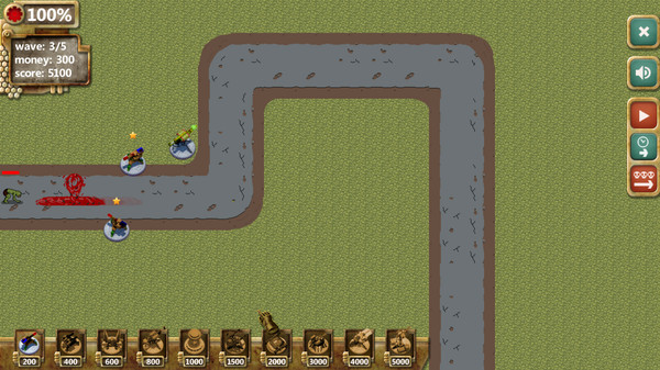 Screenshot z Alien Defense