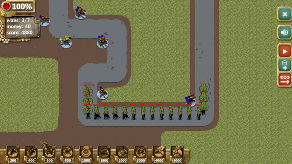 Screenshot z Alien Defense