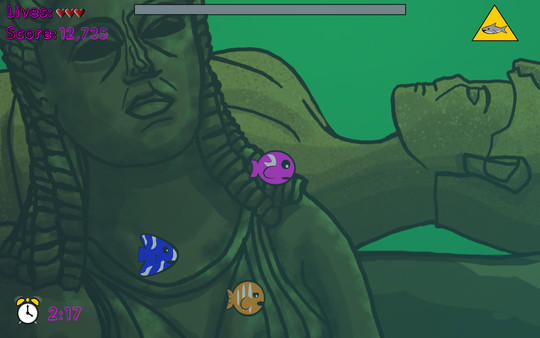 Screenshot z Noms the Fish