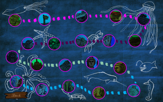 Screenshot z Noms the Fish