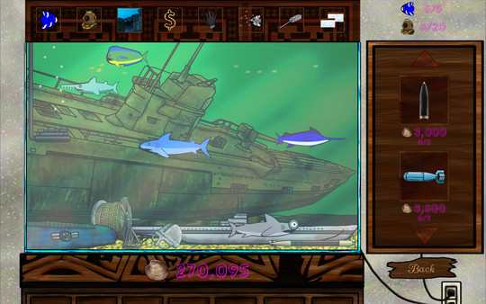 Screenshot z Noms the Fish