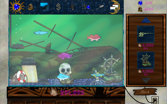 Screenshot z Noms the Fish