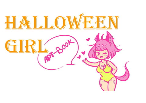 Halloween Girl - Art Book screenshot 1