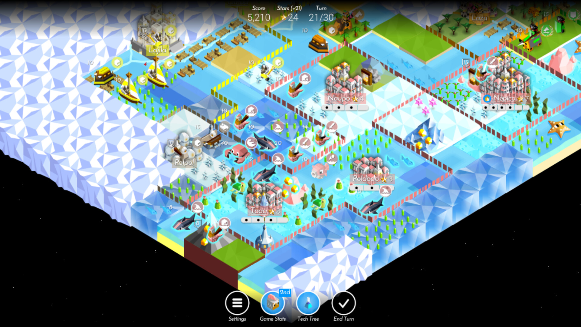 The Battle of Polytopia - Aquarion Tribe  Rework Featured Screenshot #1