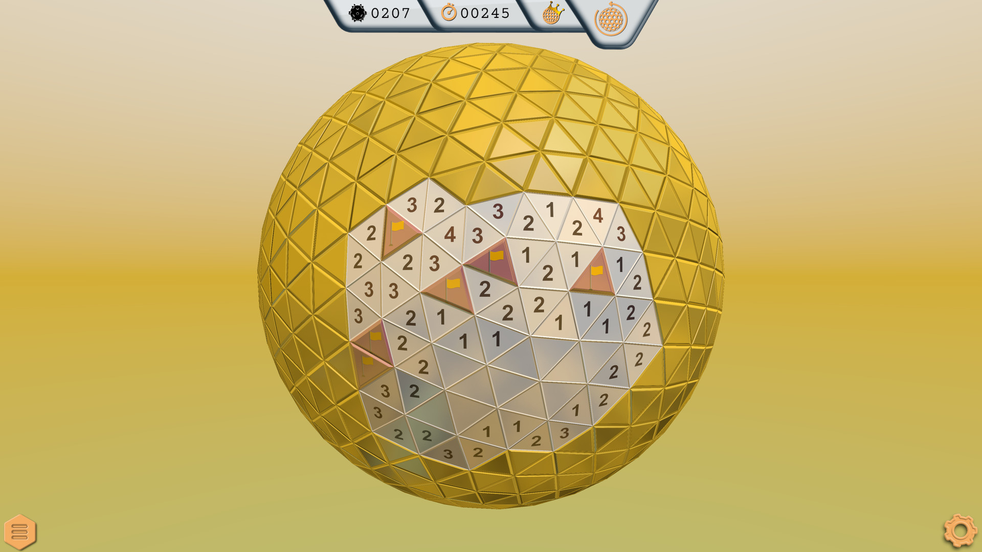 #3. Globesweeper (Steam) 由: Incandescent Games