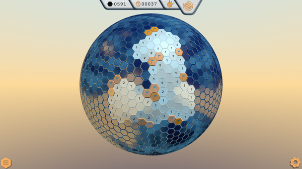 Screenshot z Globesweeper