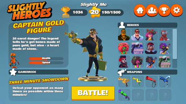 Screenshot z Slightly Heroes VR Screenshot z Slightly Heroes VR