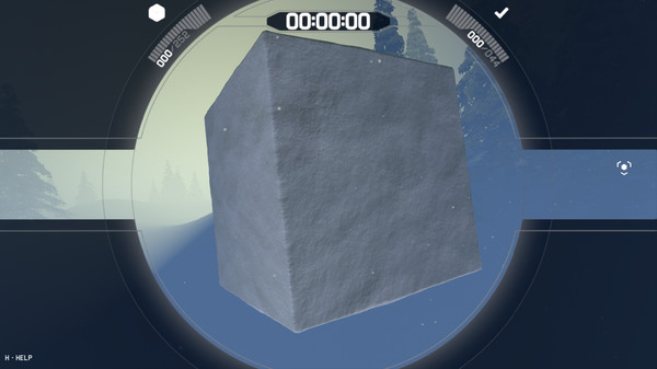 Cube Full of Mines : Snowfall Theme screenshot 1