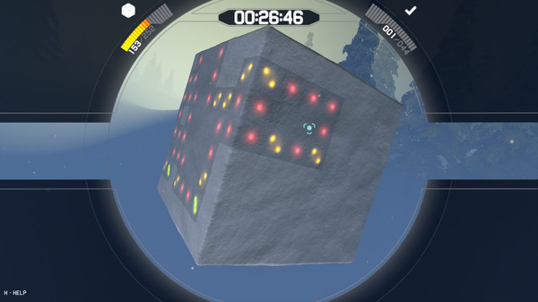 Cube Full of Mines : Snowfall Theme screenshot 3