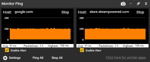 Sticky Apps :: Monitor Ping Featured Screenshot #1