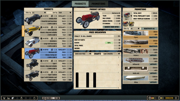 Screenshot z Car Manufacture