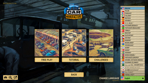 Screenshot z Car Manufacture