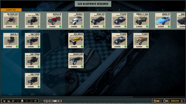 Screenshot z Car Manufacture