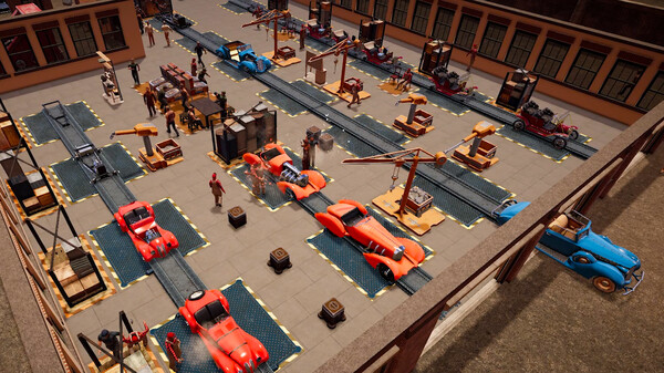 Screenshot z Car Manufacture