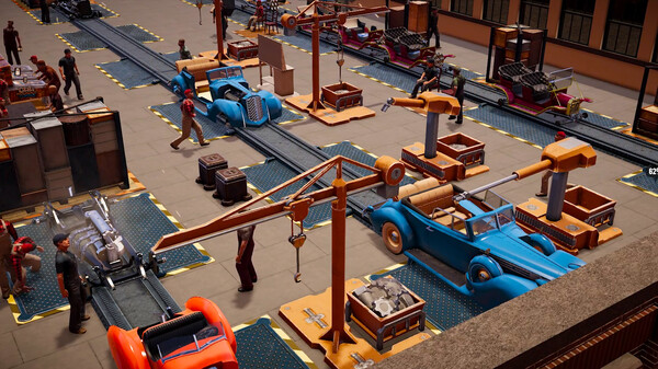 Screenshot z Car Manufacture