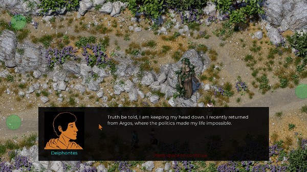 Screenshot z Theseus: Journey to Athens