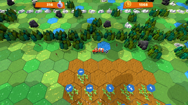 Screenshot z Red Tractor Tycoon