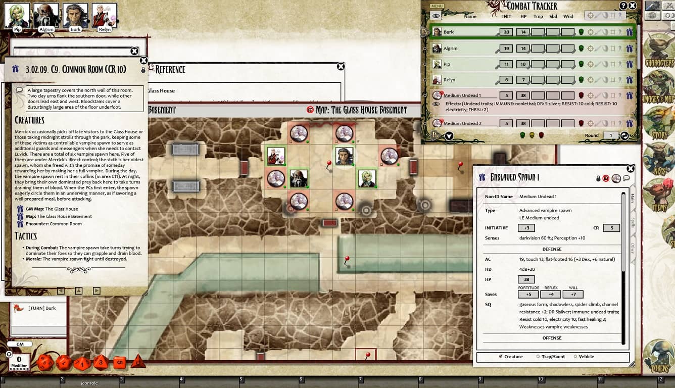 Fantasy Grounds - Pathfinder RPG - Carrion Crown AP 5: Ashes at Dawn (PFRPG) screenshot 4