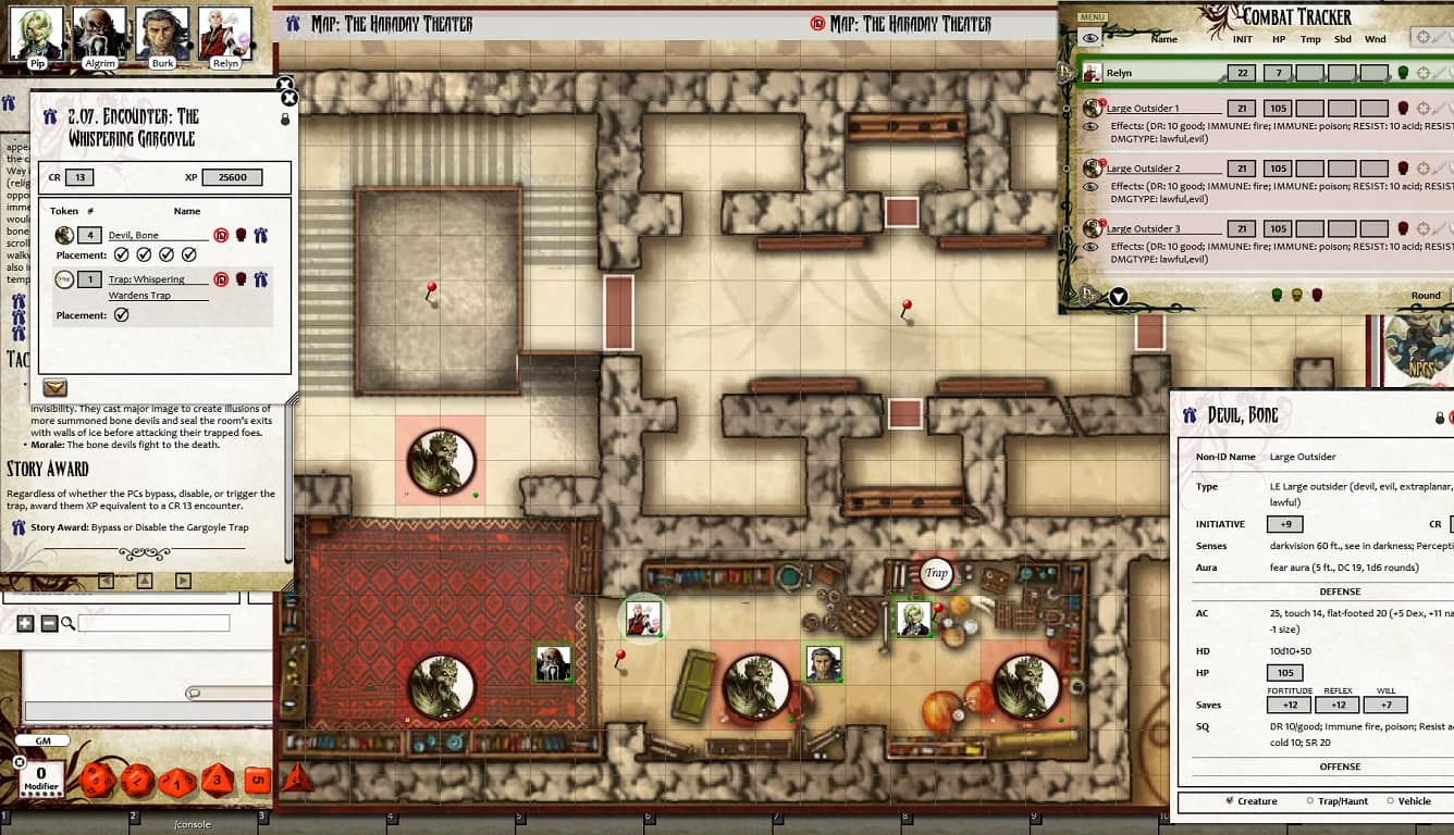 Fantasy Grounds - Pathfinder RPG - Carrion Crown AP 5: Ashes at Dawn (PFRPG) screenshot 3