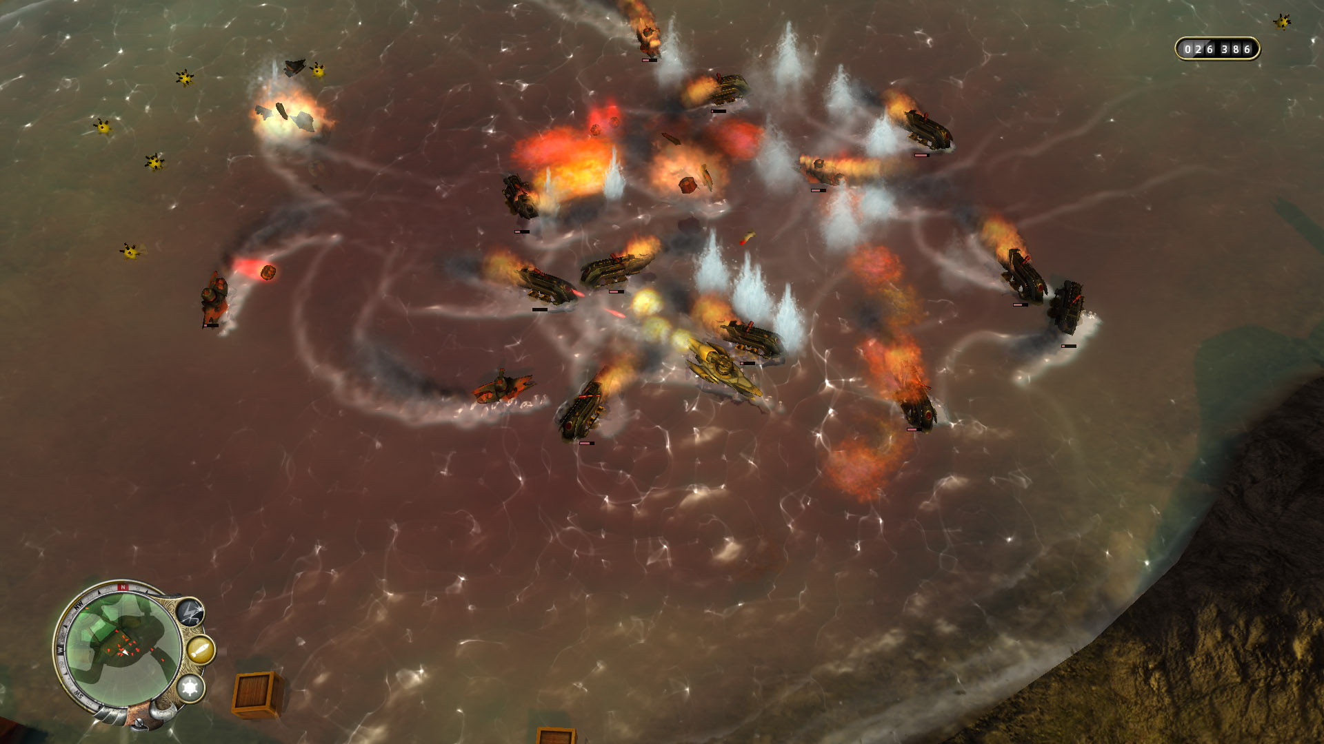 screenshot of Naval Warfare 4