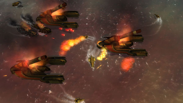 Screenshot z Naval Warfare
