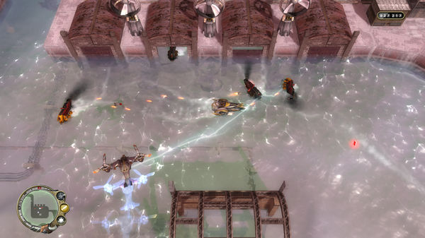 Screenshot z Naval Warfare