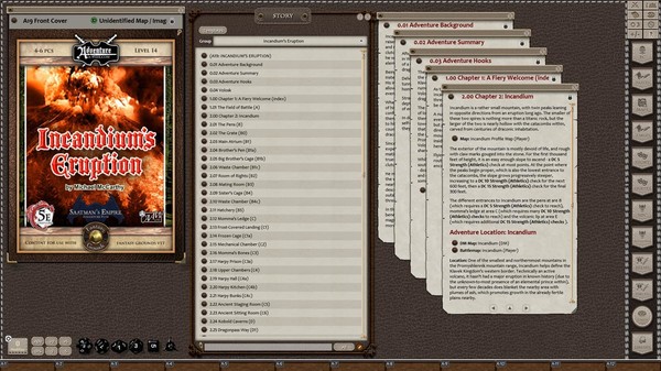 Fantasy Grounds - A19: Incandium's Eruption (5E)