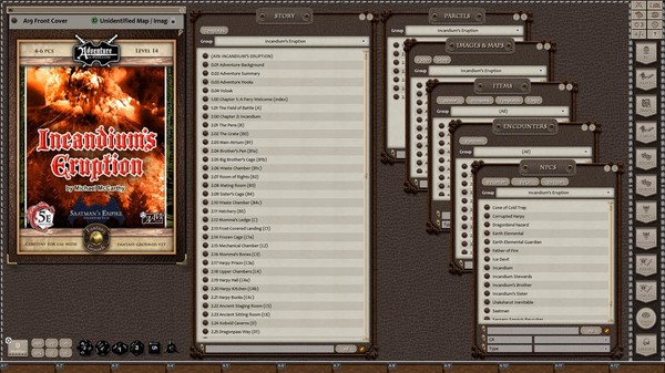 Fantasy Grounds - A19: Incandium's Eruption (5E)