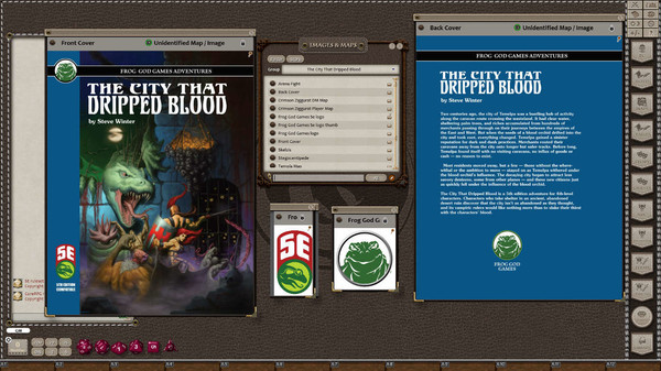 Fantasy Grounds - The City That Dripped Blood (5E)