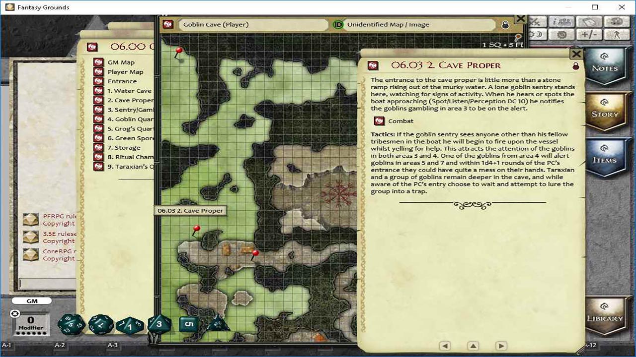 Fantasy Grounds - C02: Goblin Cave (PFRPG) в Steam